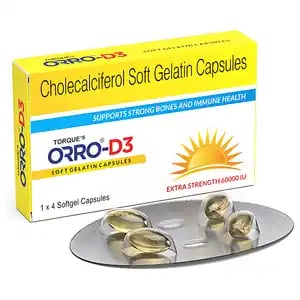 Orro D3 Softgel Capsule 4s